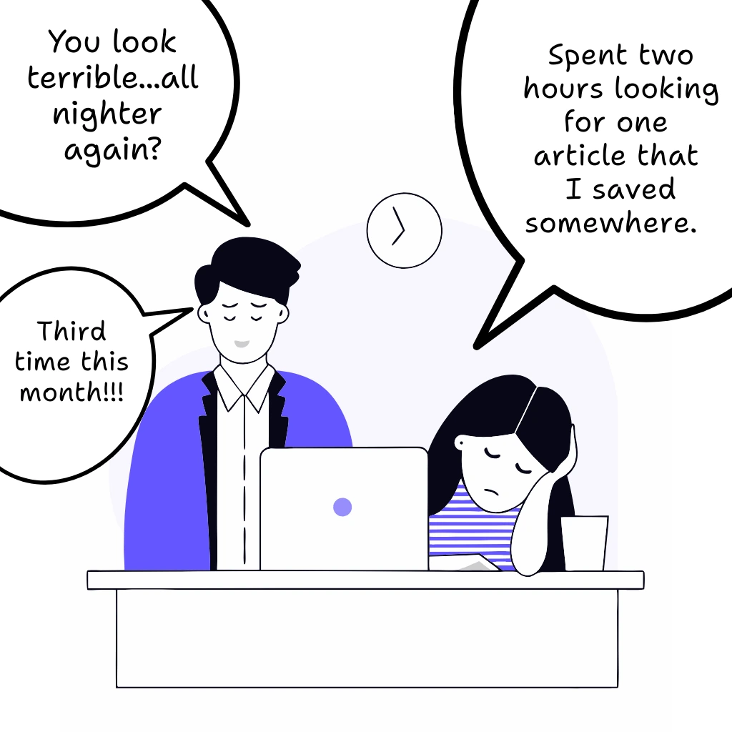 Morning rush and lost link