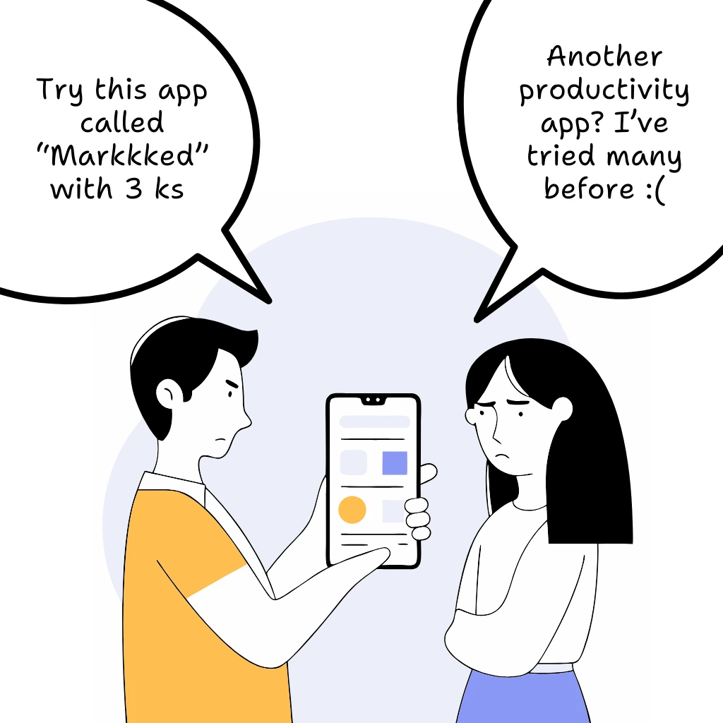 A teammate recommending a tool